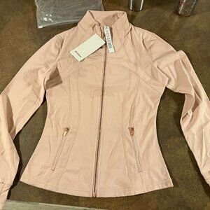 LULULEMON DEFINE JACKET BLISSFUL PINK/GOLD Size 2